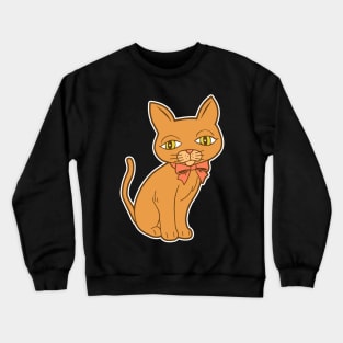 Cute Kitty Crewneck Sweatshirt